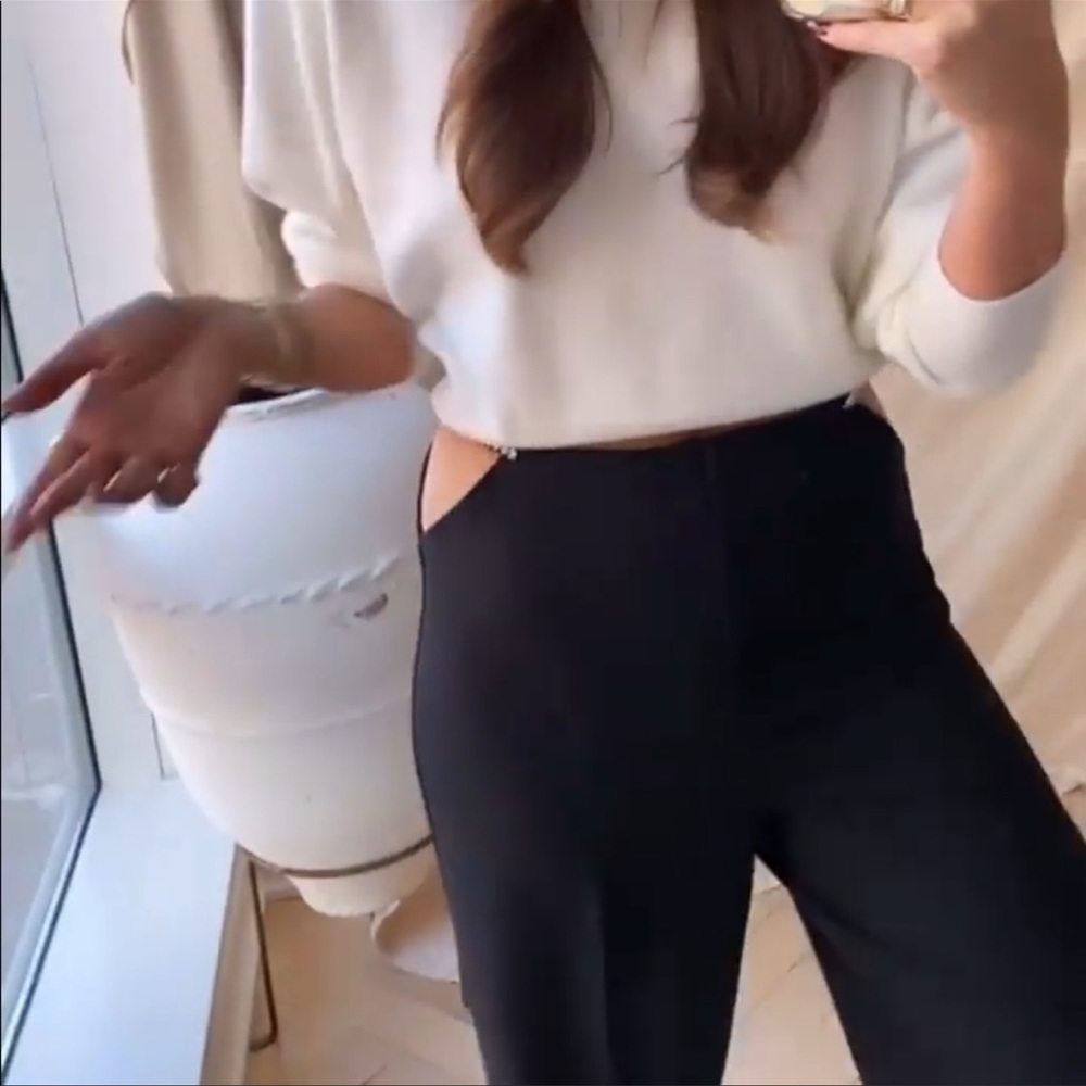 Danielle Bernstein weworewhat rhinestone Cutout pants - Picture 5 of 13